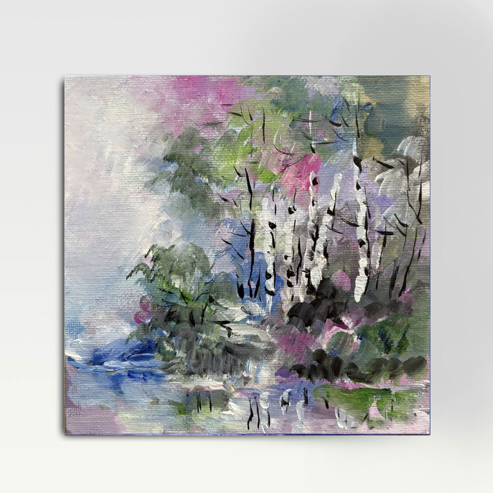 tablou peisaj abstract