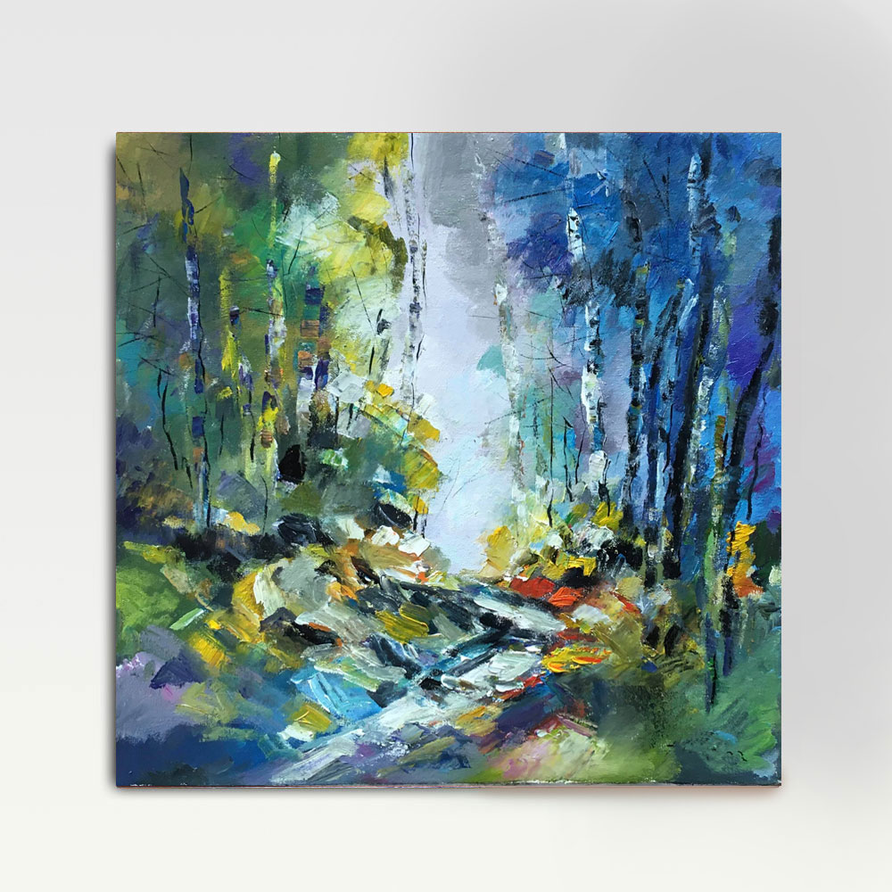 tablou peisaj luminis